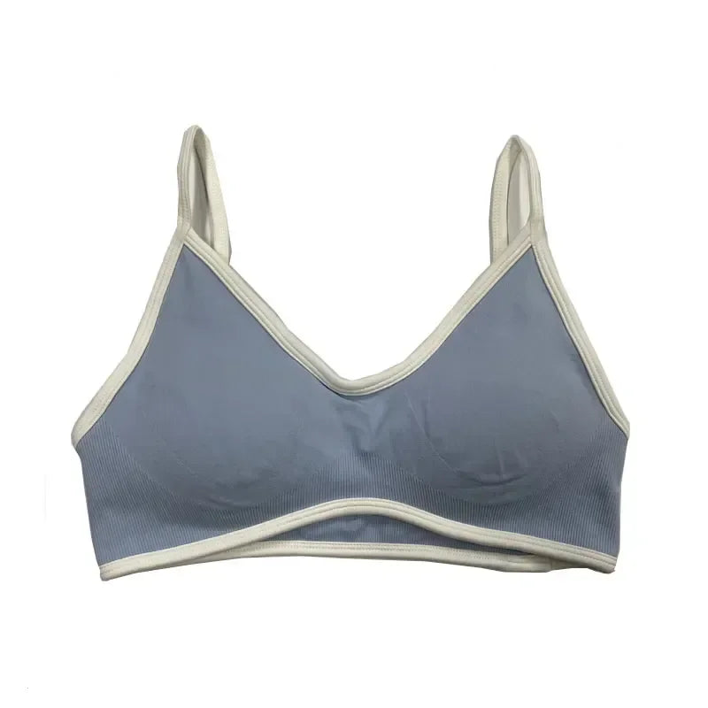 TEVEO Women's Sports Yoga Shorts Fitness Cycling Elastic Sports Pants Ignite Sculpt Scrunch Short Yoga Bra Set